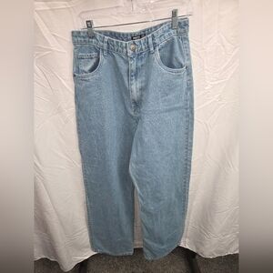 Nasty Gal Sky Blue Relaxed Jeans